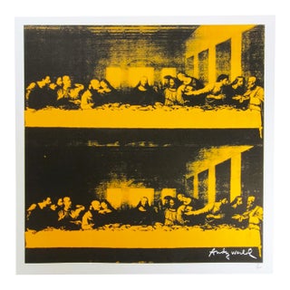 1980s Andy Warhol "The Last Supper" - l'Ultima Cena - Limited Edition Lithograph. For Sale