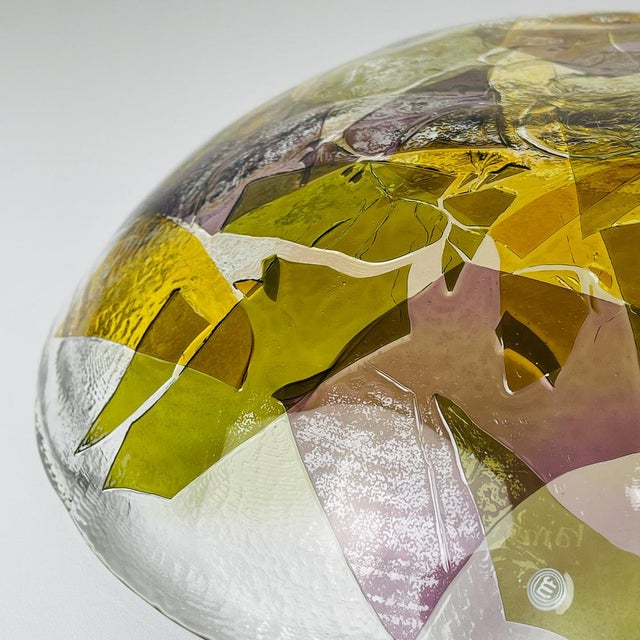 Vintage Italian Murano Glass Vase by La Murrina, 1980s For Sale - Image 6 of 13