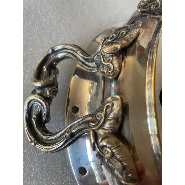 Antique Silver Food Warmer, 1890s For Sale - Image 9 of 13