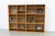 Wood Danish Modern Modular Oak and Hessian Bookcase from HG, 1970s, Set of 6 For Sale - Image 7 of 18