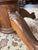 Brown Antique Oak Pedestal Table With Clawfeet For Sale - Image 8 of 14