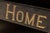 Antique Hand-Carved "Bookhout Funeral Home" Painted Wood Sign For Sale - Image 15 of 15