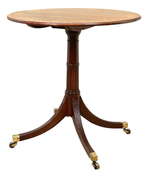 18th Century George III Mahogany Circular Lamp Table, 1790