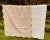 1940s Vintage French Boutis Quilt, Pastel Floral Toile & Stripe, Queen Size For Sale - Image 5 of 12