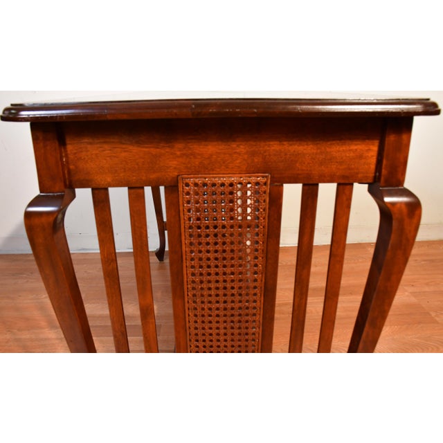 1930s English Regency Mahogany Office Desk / Writing Desk For Sale - Image 10 of 13