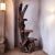 Brown Large Rustic Live Edge Tree Trunk Plant Stand or Art Pedestal For Sale - Image 8 of 13
