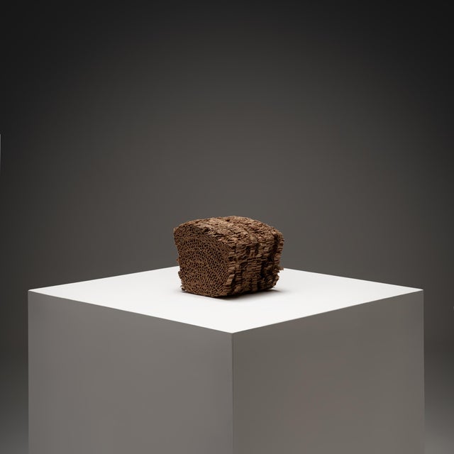 Vitra Set of Little Beaver Miniature Chair with Ottoman by Frank Gehry for Vitra, 1996 For Sale - Image 4 of 8