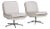 Pair of Variopur Space Age Upholstered Swivel Chairs, Antique, Germany, Circa 1970 For Sale