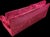 Ruby Red Theodore Alexander English Traditional Crimson Chenille Rolled-Arm Sofa With Nailhead Trim For Sale - Image 8 of 12