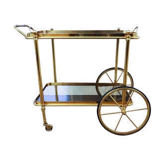 Gold Bar Cart For Sale