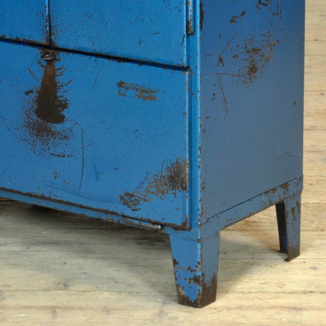 Industrial 4-Drawer Cabinet, 1970s For Sale - Image 9 of 14