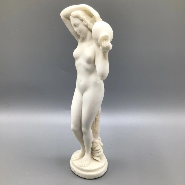 Here is a Greek female carrying a hydra jug used for retrieving water. The figure is engraved with “Made in Greece” on the...