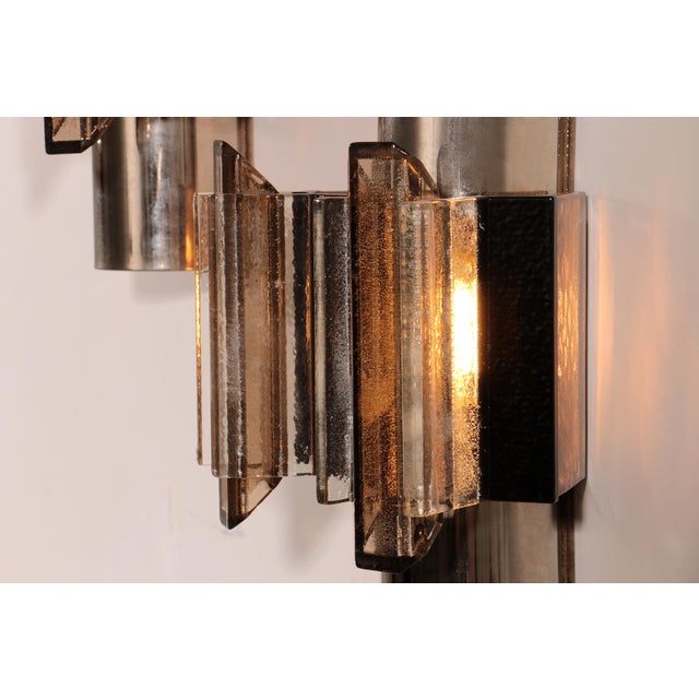 Black Space Age Danish Wall Sconces by Claus Bolby for Cebo Industri, 1970s, Set of 2 For Sale - Image 8 of 9