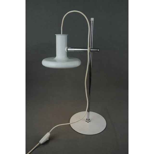 Danish Optima Table Lamp by Hans Due for Fog & Mørup, 1970s For Sale - Image 9 of 13