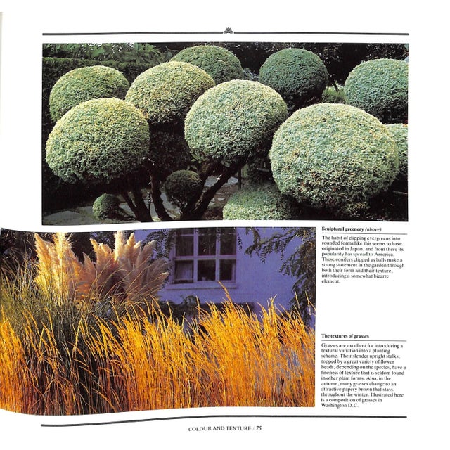 White "The Well-Furnished Garden" 1986 Balston, Michael For Sale - Image 8 of 12