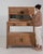This server/washstand carries genuine presence, its natural medium oak, raised gallery back, open shelf immediately...