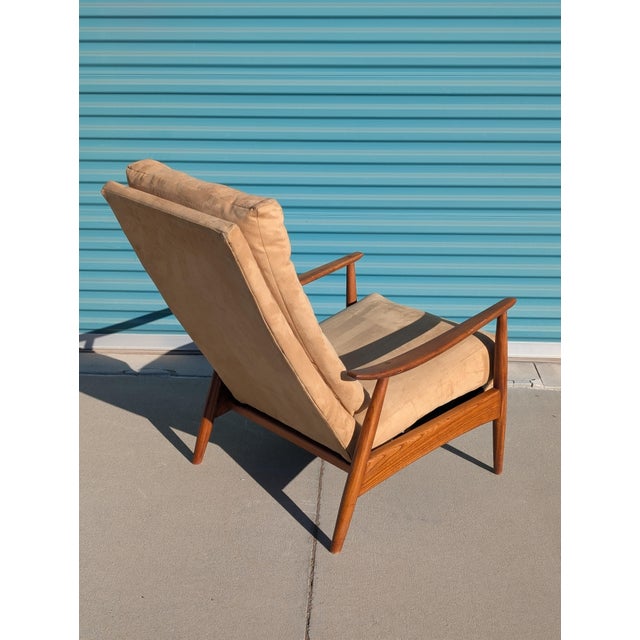 Mid-Century Modern Reclining Lounge Chair Attributed to Milo Baughman for Thayer Coggin, C1960s For Sale - Image 14 of 16
