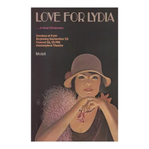 1979 Anthony Russell 'Love for Lydia' Contemporary USA Offset Lithograph