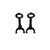 Antique Mission Arts & Crafts Andirons For Sale - Image 9 of 11