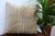 Sand Turkish Vintage Rug Decorative Pillow Cover - 20"x20" For Sale - Image 8 of 11