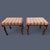Traditional Large Late 20th Century High-Quality Bespoke Georgian Style Footstools- a Pair For Sale - Image 3 of 12