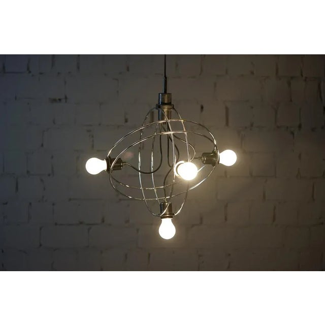 Vintage Mobile B-1021 Ceiling Lamp by Walter Leeman for Raak, 1970s For Sale - Image 4 of 10