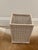 Vintage Wicker Trash Basket For Sale - Image 4 of 4