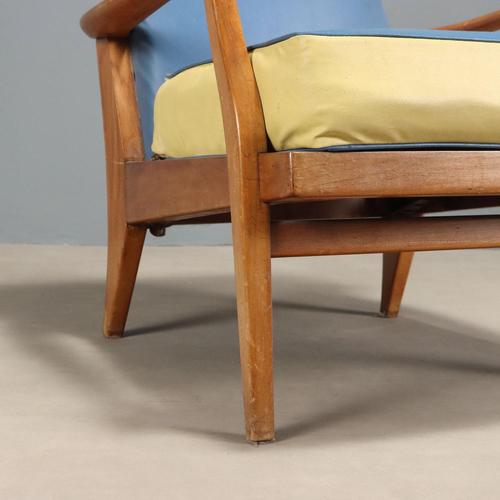 Vintage Reclining Chair by Renzo Franchi Camerani, Italy, 1950s For Sale - Image 9 of 15