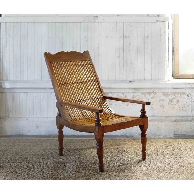 British Colonial Style Armchairs - A Pair For Sale - Image 11 of 11