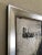 Contemporary Aldo Luongo Man in Black 1971 Original Oil Painting on Canvas, Framed For Sale - Image 3 of 6