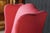Vintage Queen Anne Style Mahogany Wingback Club Library Accent Arm Chair Red For Sale - Image 18 of 18