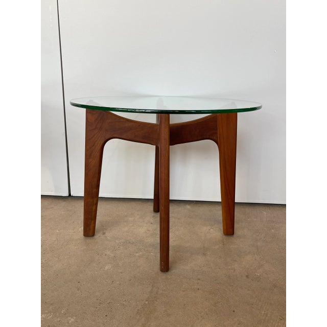 Vintage pair of Walnut side tables by Adrian Pearsall for Craft Associates 1960s