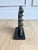 Mid-Century Modern Signed Vintage Brutalist Abstract Bronze Sculpture on Marble Base For Sale - Image 3 of 7