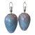 1980’s Postmodern Iredescent Pastel Drip Glaze Monolith Lamps by Sunset For Sale
