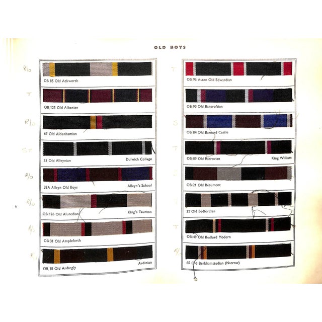 "Club Colours: Old Boys, University, Club and Regimental Colours" 1956 For Sale - Image 10 of 18