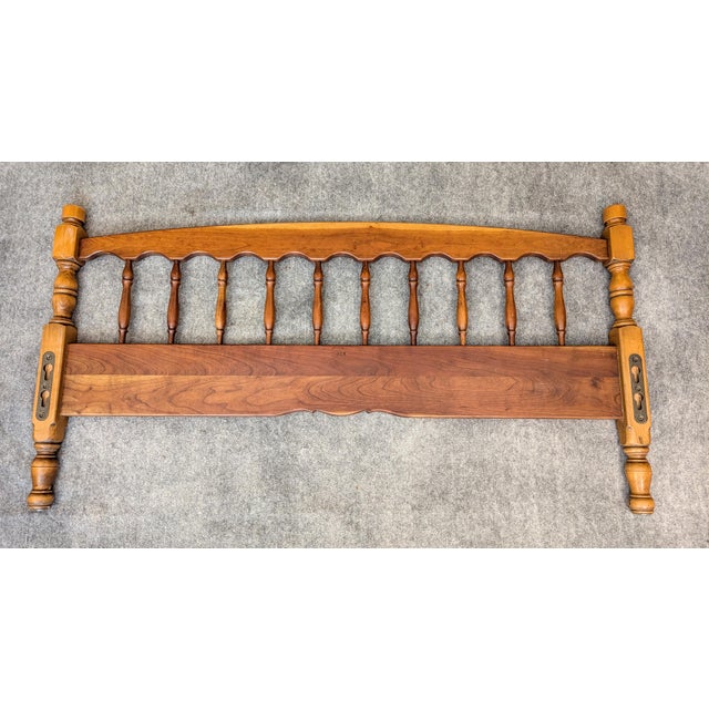 Wood Mid 20th Century Stickley Cherry Valley Full Poster Bed - Colonial Revival Style For Sale - Image 7 of 13