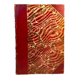 Leather Book: The Professor at the Breakfast-Table by Oliver Wendell Holmes For Sale