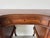 Antique French Provincial Louis XV Style Mahogany Kidney Desk With Marquetry Inlay For Sale - Image 4 of 12