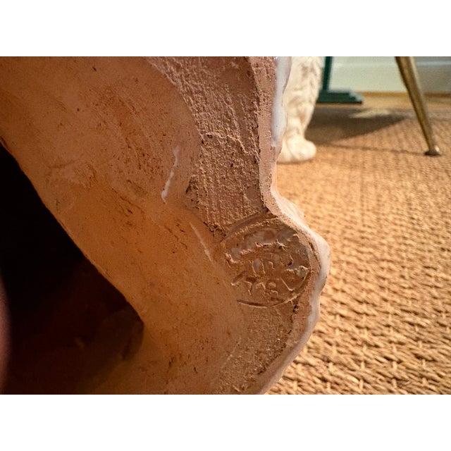 1960s Italian Glazed Terracotta Monkey Sculpture For Sale - Image 10 of 12