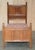 Lovely Antique English Tudor Furniture Circa 1930's Limed Oak Cotswold Arts & Crafts Single bed frame which is part of a...