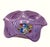 1980s Pretty Purple Murano Style Glass Plate For Sale - Image 4 of 14