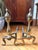 Mid 20th Century Federal Style Brass Fireplace Andirons - A Pair For Sale - Image 11 of 11