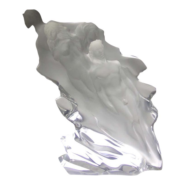 Frederick Hart "Passages"1987 Lucite Acrylic Sculpture Hand Signed For Sale