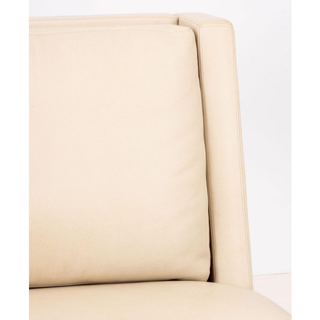 Holly Hunt Christian Liaigre X Holly Hunt Leather Chairs, Pr. For Sale - Image 4 of 9