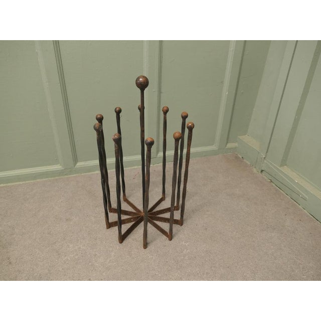 Circular Boot Rack in Cast Iron, 10 Boots A Good Sturdy Boot Rack this great piece is in good sturdy condition, it holds 5...