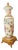Large Italian Vase with Floral Decor For Sale
