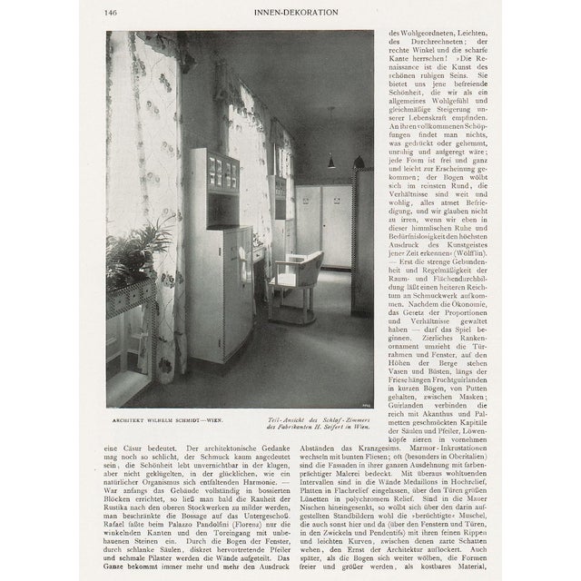 1900 - 1909 Secessionistic Armchair by Wilhelm Schmidt for Friedrich Otto Schmidt, Vienna, 1908, Set of 4 For Sale - Image 5 of 18