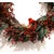 Farmhouse Winter Berries Door Wreath Realistic Red Cardinal‎ Egg Nest Holiday Ice Crystals For Sale - Image 3 of 15
