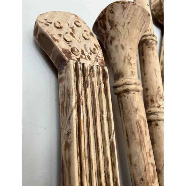 Pair of 19th Century Italian Wood Musical & Instrumental Sculptures For Sale - Image 11 of 12