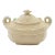 English Stoneware Sugar Bowl With Cover, C. 1830 For Sale